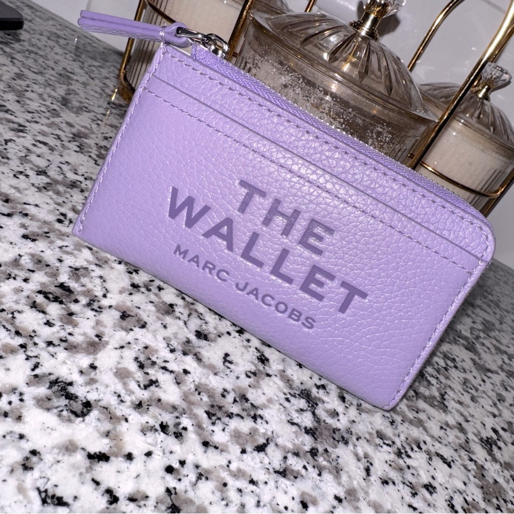 Marc Jacobs The Top Zip Multi Leather Wallet